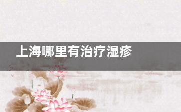 上海哪里有治疗湿疹 上海治疗湿疹多少钱？